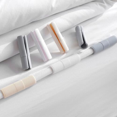 8/12pcs Bed Sheet Clip Grippers Clothes Pegs ABS Coverlet Holder Slip-on Anti-run Fixing Clip Mattress Slip Fasteners