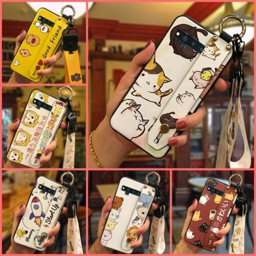 Cover Cartoon Phone Case For TCL 10 Pro TPU Back Cover Dirt-resistant Silicone For Girls