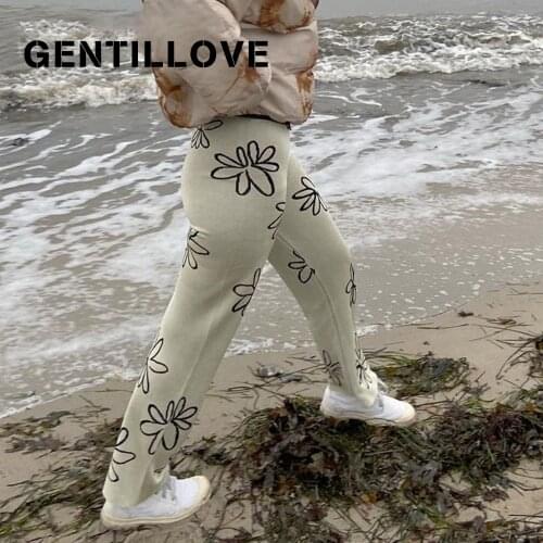 GENTILLOVE Women's Knitted Trousers