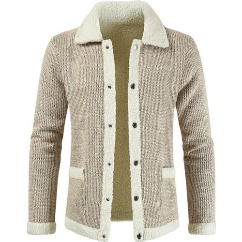 Man Coat，Jackets，Mens Jacket，Autumn And Winter Men, Lapel Hoodie,Button Access Control, Pocket Decoration,Solid Color,Thickened