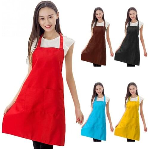 New Cooking Baking Aprons Kitchen Apron Restaurant Aprons For Women Home Sleeveless Apron