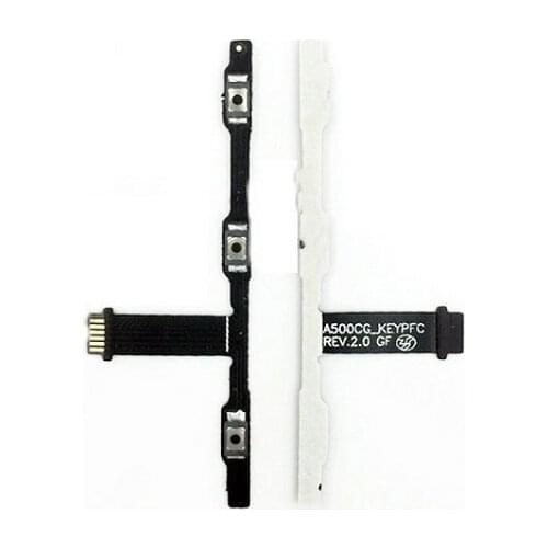 New Switch On Off Power Flex Cable Replacement Parts Button For Asus Zenfone 5 T00J/F A500CG Volume Control Flex Cable Lock