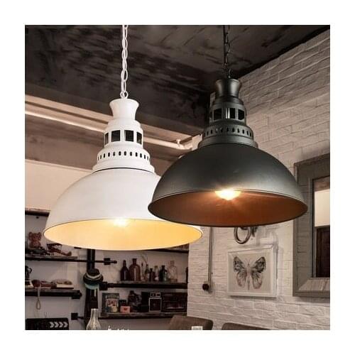 Nordic Loft Style Edison Droplight Industrial Vintage Pendant Light Fixtures For Dining Room RH Hanging Lamp Lustres De Sala