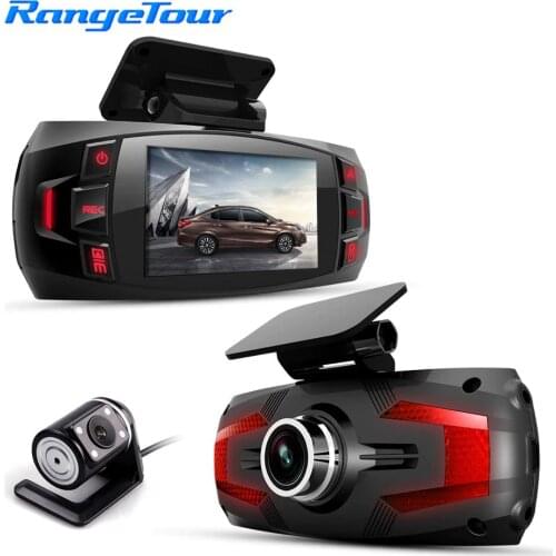 Range Tour Z4 Plus Dual Lens car dvr 1080P Car Dashboard Camera 2.7" LCD 170 Degree Dash Cam with Rear Dashcam Video Recorder