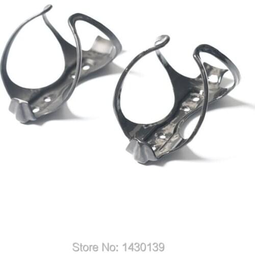 2pcs Newest Road bike full carbon fibre drink water bottle cages Mountain bicycle carbon water bottle holder 23g Free shipping