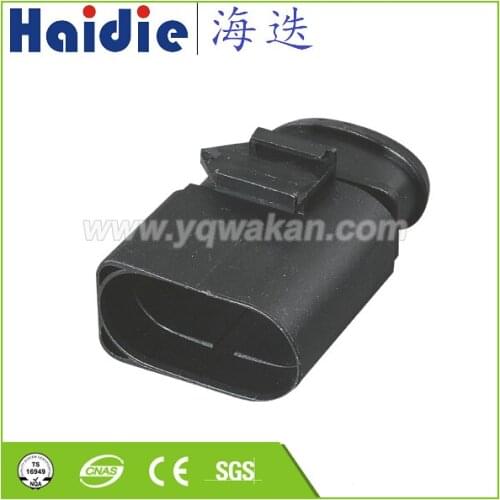 Free shipping 2sets 10pin 1.5mm VW auto headlight plug waterpoof electric harness connector 6X0 973 815 1-966845
