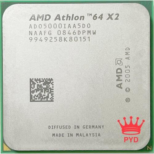 AMD Athlon 64 X2 5000+ 5000 2.6 GHz Dual-Core CPU Processor ADO5000IAA5DO Socket AM2