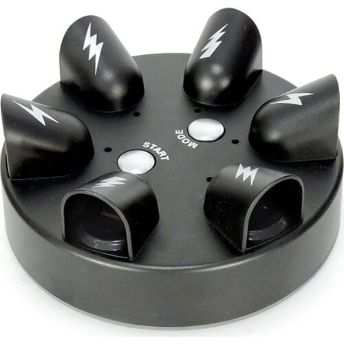 Interesting Electric Finger Game Machine Children Electric Shocking Roulette Lie Detector Punishment Props Tricky Toy