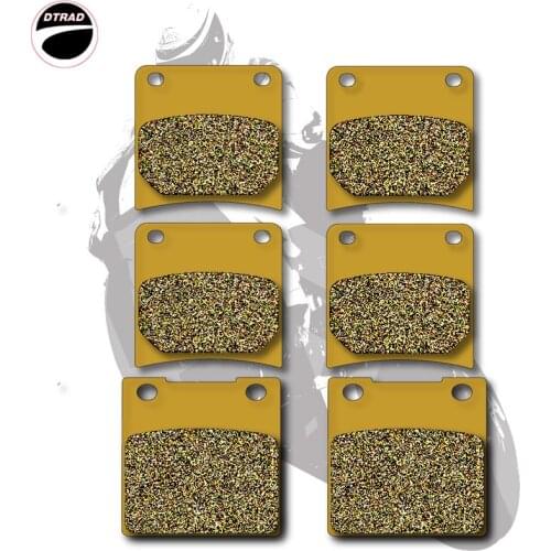 Motorcycle Brake Pads Front+Rear For SUZUKI STREET BIKES GSX 1100 F Katana 1988-1994