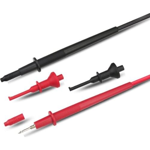 TKDMR 1000V 10A Multimeter test hook clamp test clamp telescopic hook pen probe 4mm thread interface Free Shipping