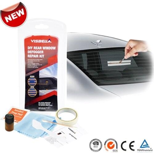 Car Rear Window Defogger Repair Kit For Car Scratches Broken Grid Lines Conduct Electricity Auto Back Window Repair Tool Sets