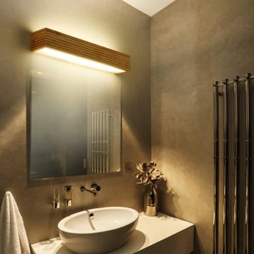 Simple solid Wall Lamps bedside lamp wall lights LED modern bathroom cabinet bathroom mirror light creative cross LU628 ZL45