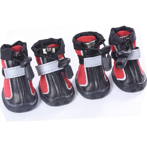 Big Dog Shoes Outdoor Walk Breathable Non Slip Leisure Reflection Pets Climb Boots For Medium Large Dogs Sneakers Pet Products