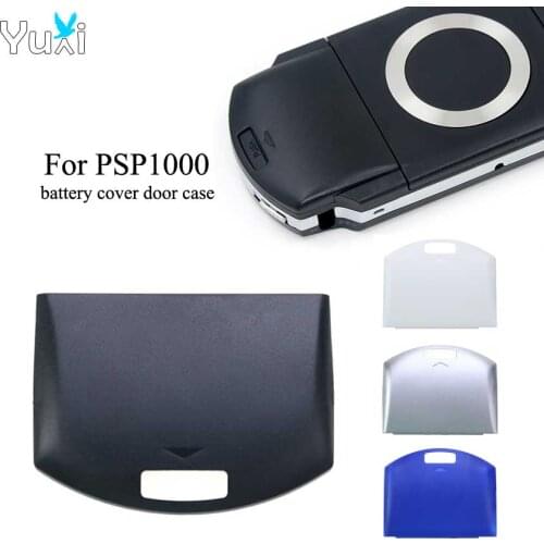 YuXi Plastic Battery Cover For Sony PSP1000 Console Battery Back Door Pack Shell For PSP 1000 Replacement Case