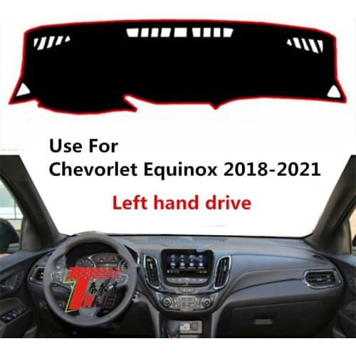 TAIJS Factory Sport Simple Polyester Fibre Car Dashboard Cover For Chevorlet Equinox 2018 2019 2020 2021 Left hand drive