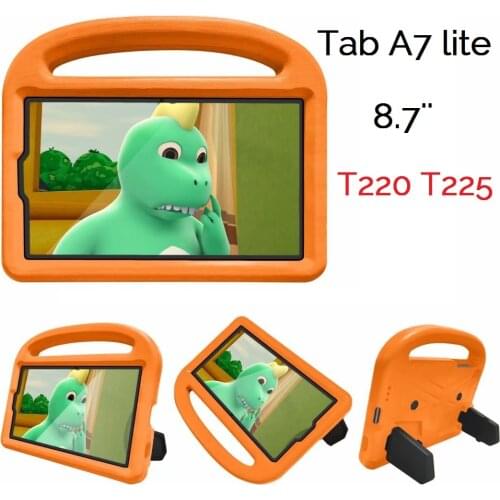 Shockproof Coque for Samsung Tab A 7 Lite 8.7'' 2021 SM-T220 T225 Case Kids EVA Cartoon for Samsung A7 lite 8.7 T220 Child Cover