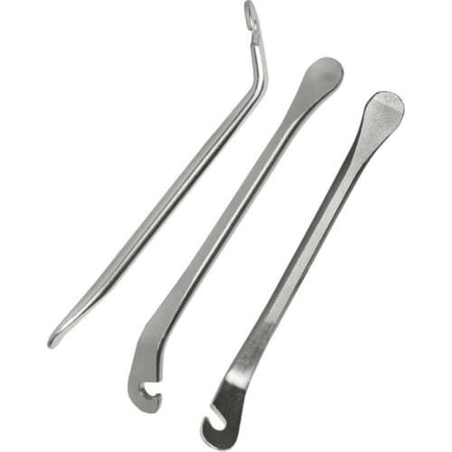 2/3Pcs Cycling Bike Bicycle Metal Pry Bar Stick Tire Tyre Lever Opener Repair Tool Crowbar MTB Steel Flat Tire Removal Tools