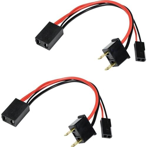 YUNPICAR H7 LED Headlight Connector Socket Adapter 19cm(7.5inch) Extension Cable With Variable light Wiring