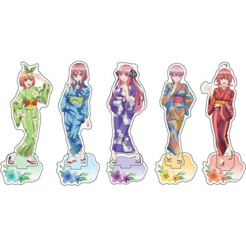 Anime The Quintessential Quintuplets Acrylic Stand Model Toys Cute Anime Girls Figure Decoration Action Figure Collectible Toys