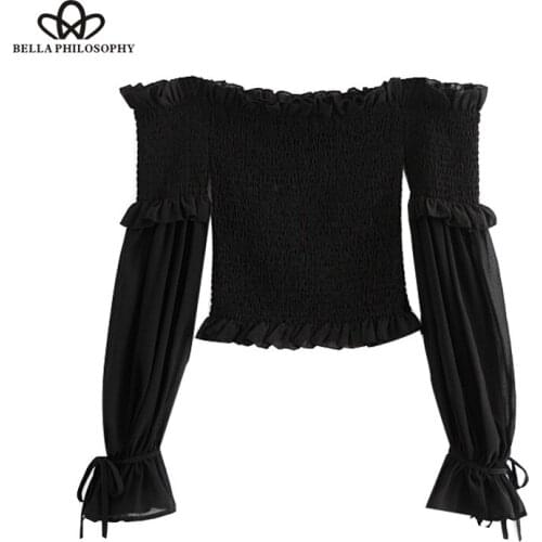 Женские короткие рубашки Bella Philosophy China At AliExpress