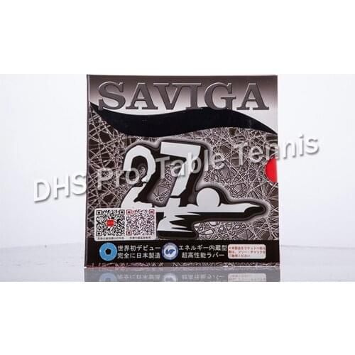 Dawei SAVIGA NO.27 (Made in Japan Table Tennis Rubber Pips-long without Sponge (Pips Long Ping Pong Topsheet, OX)