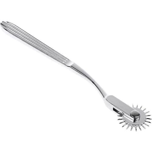 Diagnostic Reflex Hammer Pin Wheel Gear Roller BDSM Wheels Pinwheel Flirting Metal Roller Massage Tools