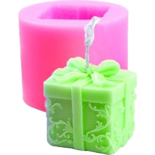 Christmas Gift Candle Mould gift shape Candle Gypsum Mold For DIY Soap Making Candle Making Funny Christmas Gift
