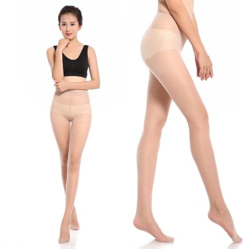 Iurstar Stretchy Nylon Tights For Girl Ultrathin Women Dummer 15D Tights Solid Black lady Pantyhose Tights Women