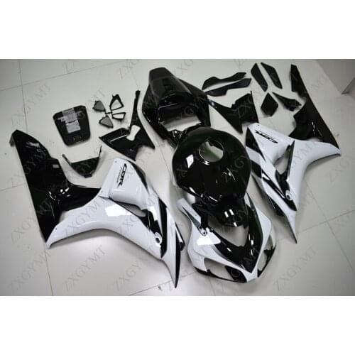 Fairing Kits for Honda Cbr1000 RR 2006 - 2007 Black White Fairing Kits CBR1000RR 06 Full Body Kits CBR1000 RR 06