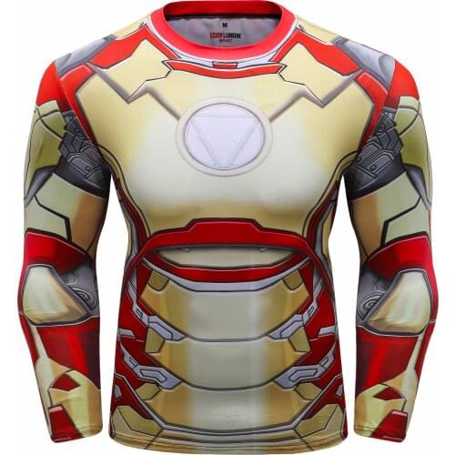 Custom pattern rashguard for men Sportswear Jogging Running Men Running fitness mens fitness clothing sports