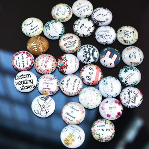 8mm -25mm Bible Verse Pattern Set Glass Cabochon Quote Refrigerator Fridge Sticker Religion Art Letter Home Decor
