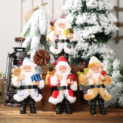 2021 New Fashion Christmas Holiday Home Party Decor Kids Gift Cute Santa Gnome Plush Doll Ornament Xmas Elf Toys