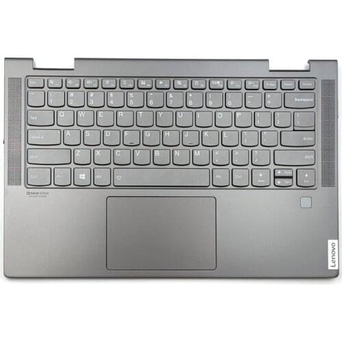 New For Lenovo Yoga C740-14 C740-14IML 81TC Brown Palmrest Backlit Keyboard & Touchpad 5CB0U43952