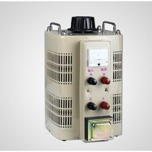 Single phase voltage regulator 10000w AC 220V input power converter TDGC2-10kva stepless voltage transformer range 0-250V