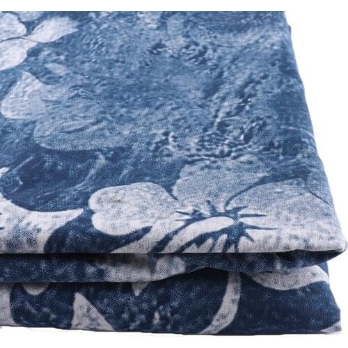 Half Meter Cotton materials Floral Collection Cotton Fabrics for Clothes Baby Dress Sewing Bed Sheet Pillow Cover DIY Sewing