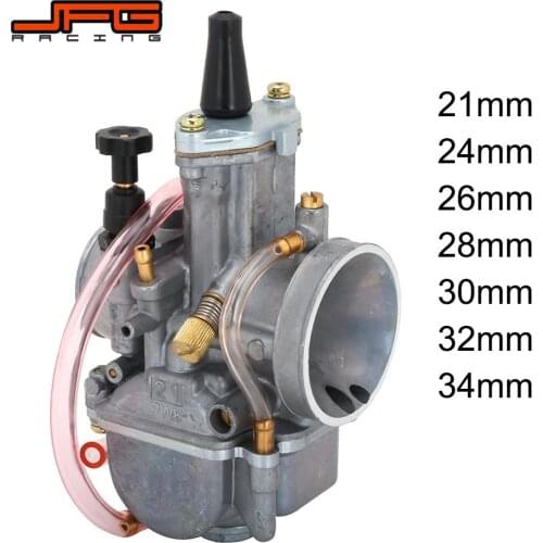 Motorcycle For PWK 21 24 26 28 30 32 34MM Universal Carburetor For Keihin Scooter HONDA SUZUKI ATV UTV Pit Bike Power Jet