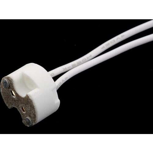 Fitting Base Socket Holder 10-20cm LED Wire Connector Halogen MR16 GU5.3 G4 NEW Bulb MR11 Ceramic Lamp