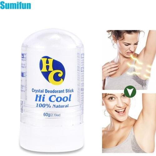 1Pcs 60g Underarm Deodorant Ointment For Men Women Remove Odor Sweat Antiperspirant Unscented Deodorant Stick Health Care Tool