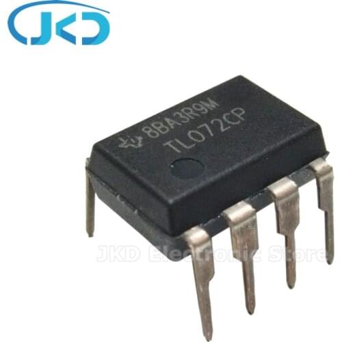 10pcs 4580D TL072CP DIP-8 TL072CN TL072C TL072 072 DIP8 New and Original IC