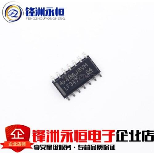 10PCS/LOT LF347DR SOP LF347 SOP14 347DR SOP-14 LF347D In Stock