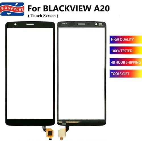 100% New Original For Blackview A20 A30 Touch Screen Glass Panel TouchScreen Sensor For Blackview A20 A30 Front Glass Lens Panel