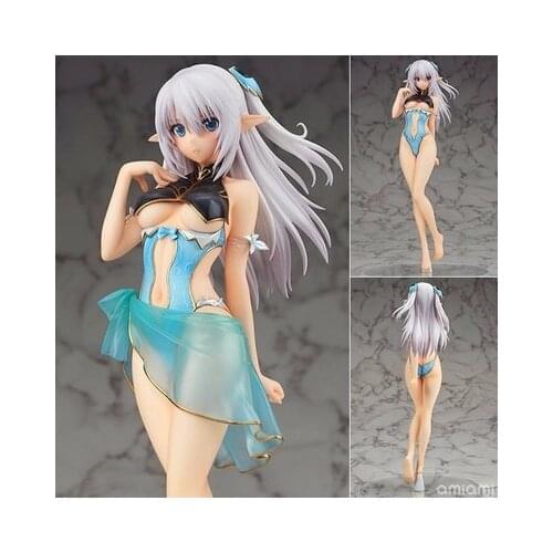 24cm Shining Blade Heroines Allina Swimsuit sexy Action figure Anime Doll Toy Collection Model Toy for friends gift