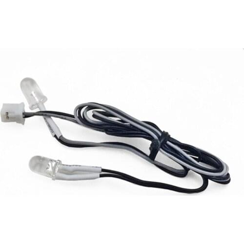 5MM LED Double White Light Single Interface For 1/10 RC Toys Car Axial Scx10 II Tamiya CC01 Traxxas Trx4 4WD D90 Accessories