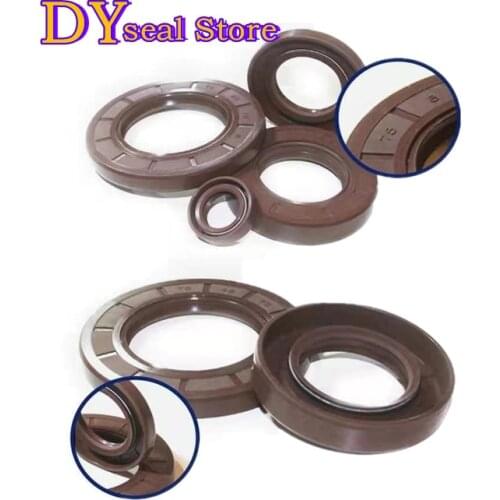 FKMShaft Seal TC-28X38/40/42/45/47/50X7/8/10 Brown Gasket Spring Engine
