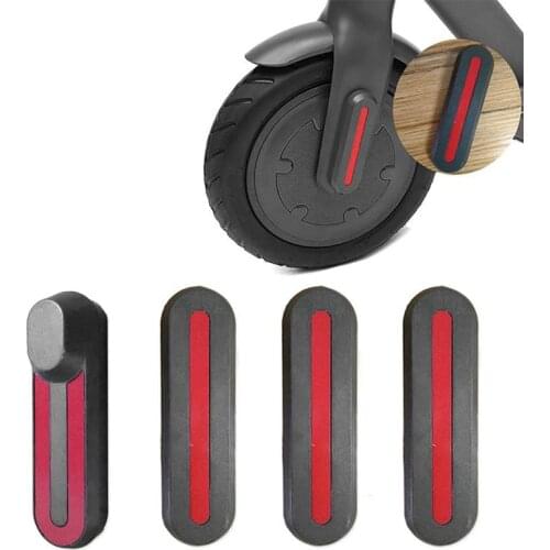 For Xiaomi M365 Electric Smart Scooter Wheel Hubs Cap Protective Shell Case With Sticker Decals Skateboard Replacement Parts