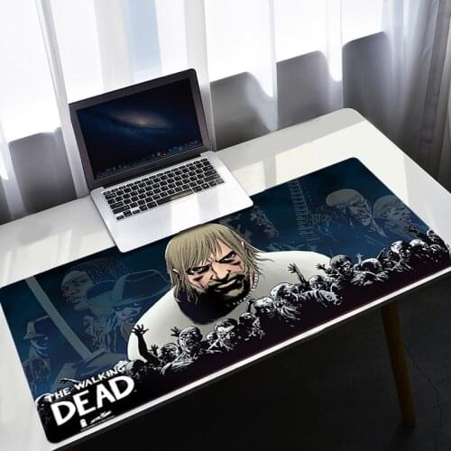 The Walking Dead Mouse Pad Office Mats Gaming Mousepad Pc Xxl Carpets Varmilo Keyboard Mat Company Table Pads Anime Carpet Desk