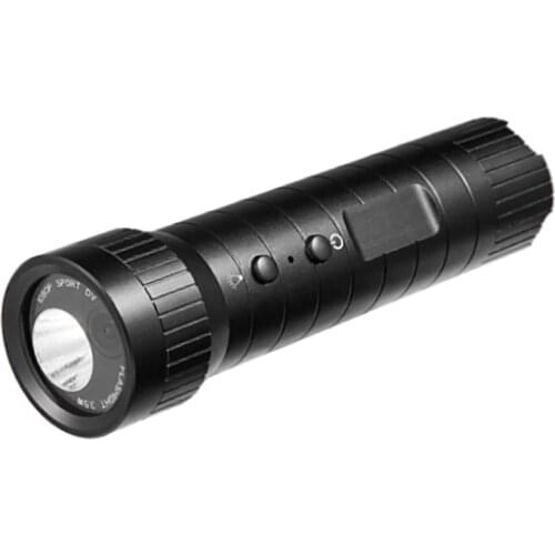 Mini Glare Flashlight Sports Camera 1080P Outdoor Sports Can Be Illuminated Video Camera Waterproof Cycling Camera