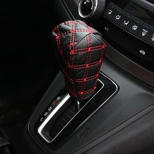 2-in-1 car shift cover hand brake cover for Skoda Octavia Fabia Rapid Superb Yeti Roomster/Opel Astra VAUXHALL MOKKA Zafira