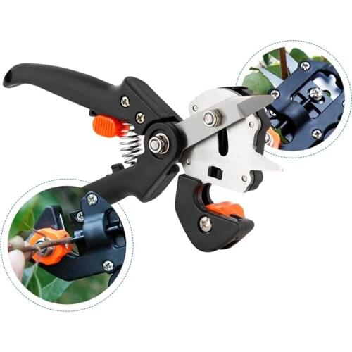 2021 NEW Grafting Shears Scissor Fruit Tree Vaccination Multi-function Bud Cutter 3 Styple Blade Gardening Tools