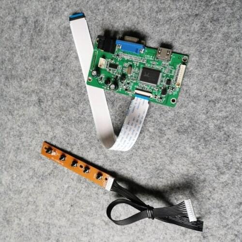 Panel controller drive board 30 Pin eDP Fit B173RTN01/B173RTN02 LCD screen 1600*900 DIY kit +VGA WLED laptops
